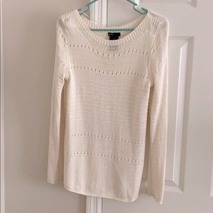 Cream sweater